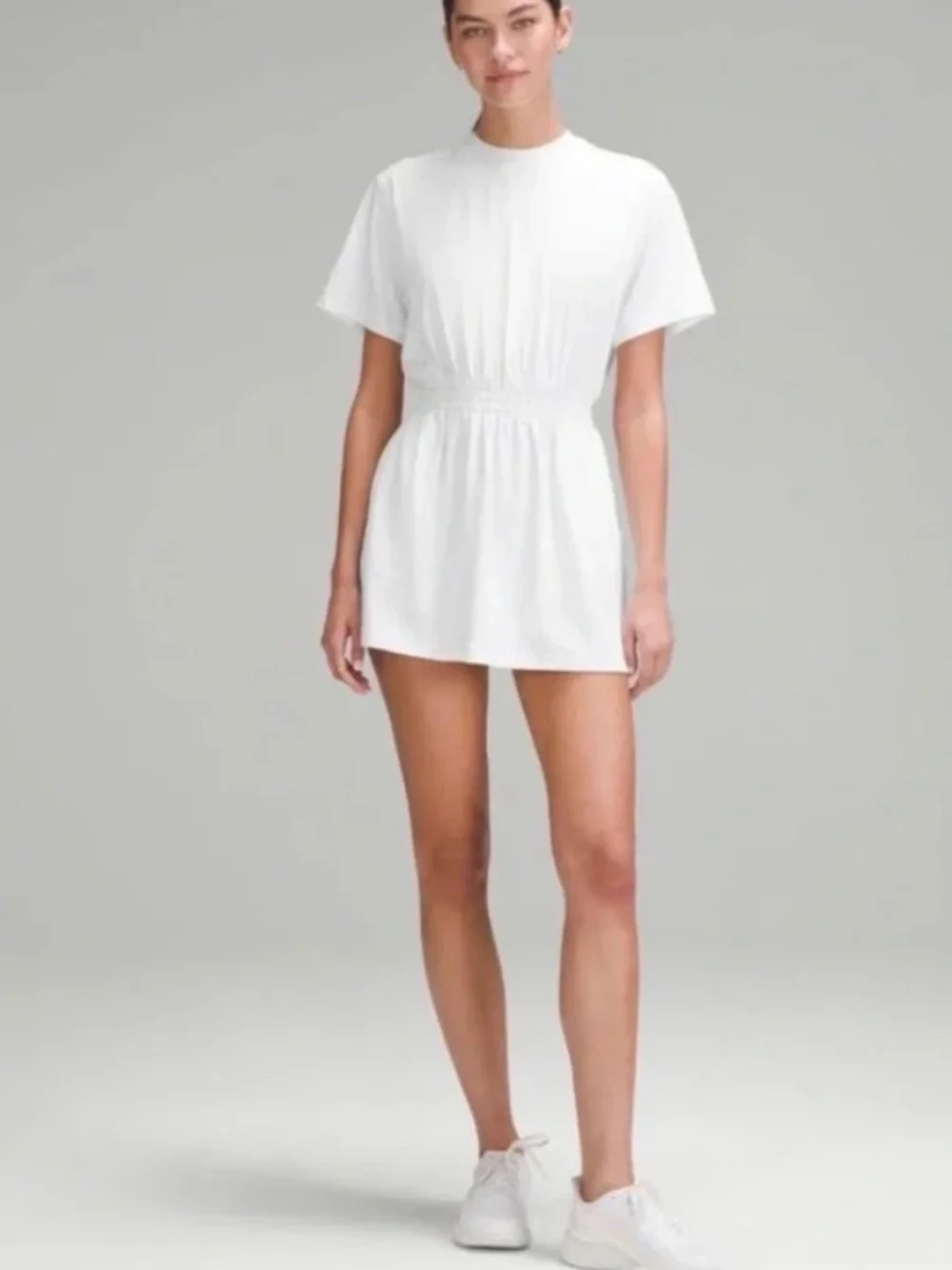 Lululemon Smocked waist t shirt dress